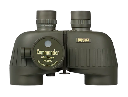 Steiner 2690 M750rc Reticle & Compass 7x50mm Range Finding Reticle Floating Prism, Sports-Auto Focus, OD Green Makrolon w/Rubber Armor Features Compass