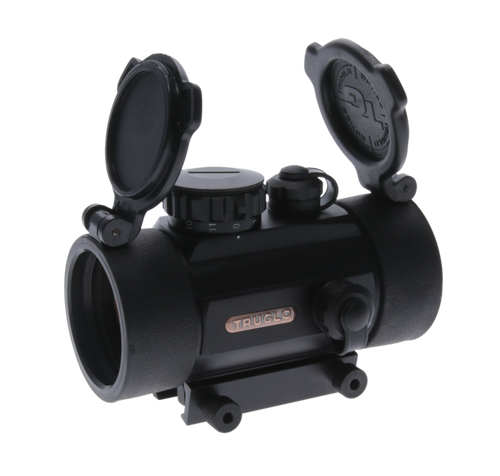 TruGlo TGTG8040B Traditional  Anodized Matte Black 1x40mm 5 MOA Red Dot Reticle