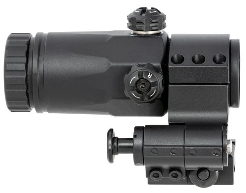 Meprolight USA 8014000400 MX3-F Magnifier Black 3 x 1.06" Push Button Flip to Side