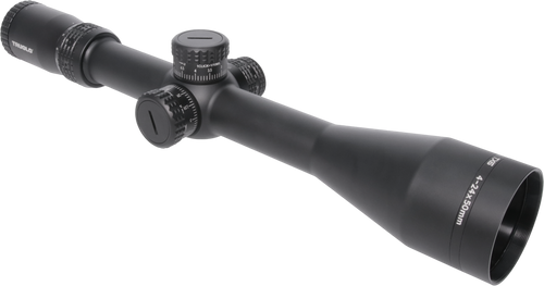 Truglo TG8542TF TX6  4-24x 50mm Obj 30mm Tube Black Finish Illuminated Milliradian  First Focal Plane