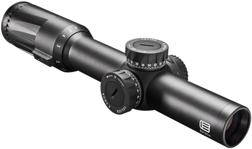 Eotech VDU16FFSR2G Vudu FFP Black Hardcoat Anodized 1-6x 24mm 30mm Tube Illuminated Green SR2-MOA Reticle Features Throw Lever