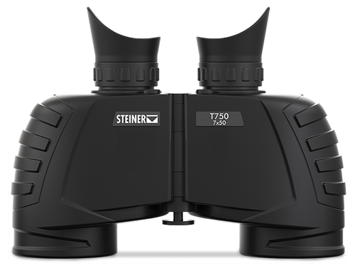 Steiner 2052 T750 Tactical 7x 50mm Porro Prism, Sports-Auto Focus, Black Makrolon w/Rubber Armor