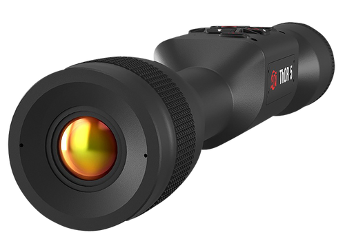 ATN TIWST5625A Thor 5 640 Thermal Rifle Scope, Black Anodized 2-16x Smart Mil Dot Reticle w/Zoom 640x480 12 Micron, 60 fps Resolution