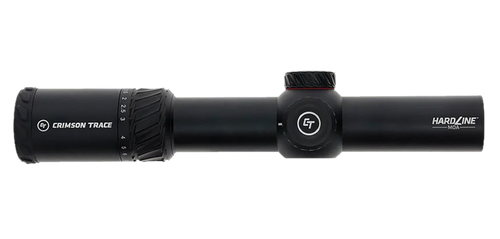 Crimson Trace 013002299 Hardline  Black Anodized 1-6x 24mm 34mm Tube Illuminated CT TR1-MIL Reticle