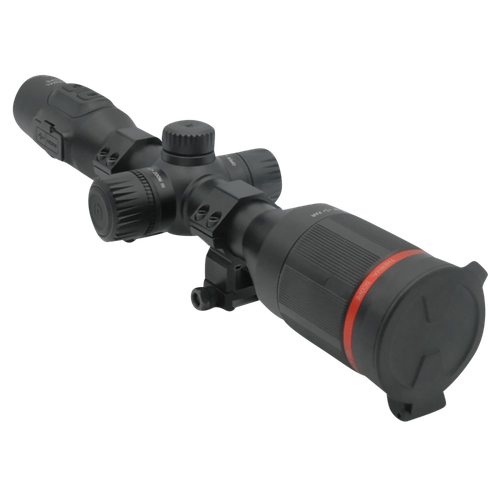 X-Vision 203202 TS300 Thermal Scope with Rings, Black, 2-16x35mm, Multi Reticle/Color 1024x768 OLED, 3,100 yds Detection Range, 640x480 Thermal Sensor, Photo/Video/PiP