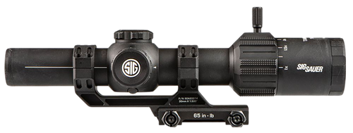 Sig Sauer Electro-Optics SOTM61002 Tango-MSR LPVO Black 1-6x24mm 30mm Tube Illuminated BDC6 Reticle