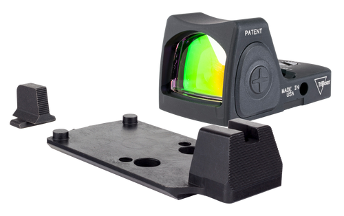 Trijicon 700817 RMR Dual Defense Cerakote Black 1x 3.25 MOA Red Dot Reticle Fits Sig Sauer M17/18