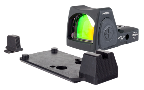 Trijicon 700817 RMR Dual Defense Cerakote Black 1x 3.25 MOA Red Dot Reticle Fits Sig Sauer M17/18