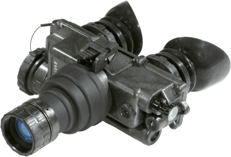 ATN NVGOPVS7W0 PVS7-WPT  Night Vision Goggles Matte Black 1x27mm, Generation 3 White Phosphor 64-72 Ip/mm, A Grade Resolution