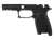 Sig Sauer 8900030 P320 Grip Module Carry (Large Grip Module) 9mm Luger/40 S&W/357 Sig, Black Polymer, Fits P320 (Manual Safety)