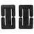 VERTX BAP STRAP MEDIUM BLACK 2 PACK