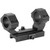 NCSTAR AR15 SCOPE MOUNT QR 30MM/1"