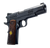 Dickinson LLC DKSN9BM 1911 Adam Full Size Frame 45 ACP 8+1 4.37" Matte Black Button Rifled Barrel, Matte Black Serrated Aluminum Slide, Matte Black Steel Frame, Wood Grips