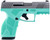 Taurus 1-GX2939C-10 GX2  9mm 10+1 3.37" Matte Stainless Steel Barrel, Matte Serrated Stainless Steel Slide, Cyan Polymer Frame w/Picatinny Rail, Polymer Grip