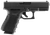 Glock UI1950201 G19 Gen3 Compact 9mm Luger 10+1 4.02" Black Steel Barrel, Matte Black Serrated Slide, Black Polymer Frame w/Accessory Rail, Black Finger Grooved Polymer Grip, Right Hand USA Made