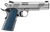 Bersa B19117050SMBL B1911  Full Size Frame 45 ACP 8+1 5" Stainless Steel Barrel, Polished Stainless Serrated Steel Slide, Matte Stainless Stainless Steel Frame w/Beavertail, Blue VZ Grip, Ambidextrous