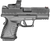 Springfield Armory XDME93810CBHCOSPD XD-M Elite Compact OSP 10mm Auto 3.80" 11+1 Black Melonite Steel Slide/Barrel with Optic Cut Black Interchangeable Backstrap Grip Includes Hex Dragonfly Red Dot