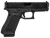 Glock PA455S203MOS G45 Gen5 Compact MOS 9mm Luger 4.02" 17+1 Black Black nDLC Steel with Front Serrations & MOS Cuts Slide Black Rough Texture Interchangeable Backstraps Grip