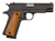 Rock Island 51417MA GI Standard MS *MA Compliant 45 ACP Caliber with 4.20" Barrel, 8+1 Capacity, Overall Black Parkerized Finish Steel, Beavertail Frame, Serrated Slide & Wood Grip