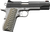 Kimber Mfg, Inc 3000350 Aegis Elite Custom 9mm Luger 9+1 5" Stainless Match Grade Barrel, KimPro II Black Serrated Stainless Steel Slide, Satin Silver Stainless Steel Frame w/Beavertail, G10 Grip