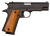 Rock Island 51417 GI Standard MS *CA Compliant 45 ACP Caliber with 4.20" Barrel, 8+1 Capacity, Overall Black Parkerized Finish Steel, Beavertail Frame, Serrated Slide & Wood Grip