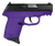 SCCY Industries CPX2CBPURDRG3 CPX-2 Gen3 RD 9mm Luger 10+1 3.10" Purple Polymer w/Picatinny Rail Serrated Black Nitride SS Slide Purple Polymer Grip