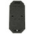 SKULL HOOKER LRG SHLDR FLUSH MNT BLK