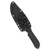 SPYDERCO STREET BOWIE BLK W/SHEATH