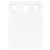 B/C 4" 3/8" STEEL TRGT SQUARE PLATE