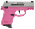 SCCY Industries CPX1TTPKG3 CPX-1 Gen3 9mm Luger Caliber with 3.10" Barrel, 10+1 Capacity, Pink Finish Picatinny Rail Frame, Serrated Stainless Steel Slide & Polymer Grip