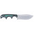 CRKT NESSMUK 2.9" GRN/SLV W/SHEATH