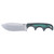 CRKT NESSMUK 2.9" GRN/SLV W/SHEATH
