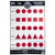 PROSHOT MXM WHITE PISTOL TRNG 6PK