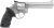 Taurus 2660069 66  38 Special +P or 357 Mag 7 Shot 6" Barrel, Overall Matte Finish Stainless Steel, Finger Grooved Black Rubber Grip, Adjustable Rear Sight