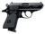 Walther Arms 4796002 PPK  380 ACP 6+1 3.30" Black Steel Barrel, Black Serrated Zinc Alloy Slide, Black Aluminum Frame w/Beavertail, Black Polymer Grip, Manual Thumb Safety