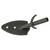 SKULL HOOKER FLUSH WALL MOUNT BLK