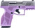 Taurus 1-GX2939LP-10 GX2  9mm 10+1 3.37" Matte Stainless Steel Barrel, Matte Serrated Stainless Steel Slide, Light Purple Polymer Frame w/Picatinny Rail, Polymer Grip