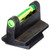 HIVIZ IC RIF 7/16" TALL FRNT GRN/R