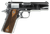 SDS Imports 10100112 1911A1 Desperado 38 Super/9mm Luger 9+1 4.25" Hard Chrome Plated Barrel, High Polished Chomium Coated Serrated Steel Slide & Frame w/Beavertail, Checkered Wood Grips