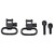 GROVTEC 1" WOOD SCREW SET