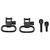 GROVTEC 1" WOOD SCREW SET