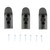 KIMBER EXTND BASE PAD 3 PK BLACK