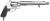 Smith & Wesson 170262 Performance Center Model 460 XVR 460 S&W Mag 5rd 10.50" with Rail Barrel Overall Stainless Stainless Steel with Black Polymer Grip Includes Muzzle Brake