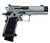 P211 QuickSilver FS 9mm 4.4" FO Slvr/Blk 21/23rd
