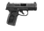 FN 66101414 Reflex MRD Micro-Compact Frame 9mm Luger 10+1, 3.30" Black Target Crown Steel Barrel, Black PVD Optic Ready/Serrated Steel Slide & Polymer Frame w/Picatinny Rail, Ambidextrous