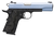 Browning 051989492 1911-380 Black Label Full Size Frame 380 ACP 8+1, 4.25" Matte Stainless Steel Barrel, Polar Blue Cerakote Serrated Aluminum Slide, Matte Black Polymer Frame w/Beavertail