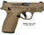 S&W Bodyguard 2.0 380ACP 2.75" TS FDE 10/12rd IVS