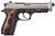 PT92 9mm 5" Bk/Tungsten wood (2)17rd