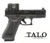 45 MOS Ameriglo 4" 9mm ACRO P2 Blk (2)17rd TALO