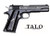 1911C Oscuro Y Plata 38 Sup 5" Bld 7rd TALO